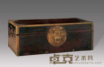 清末 黄花梨长方盒 37×20cm
